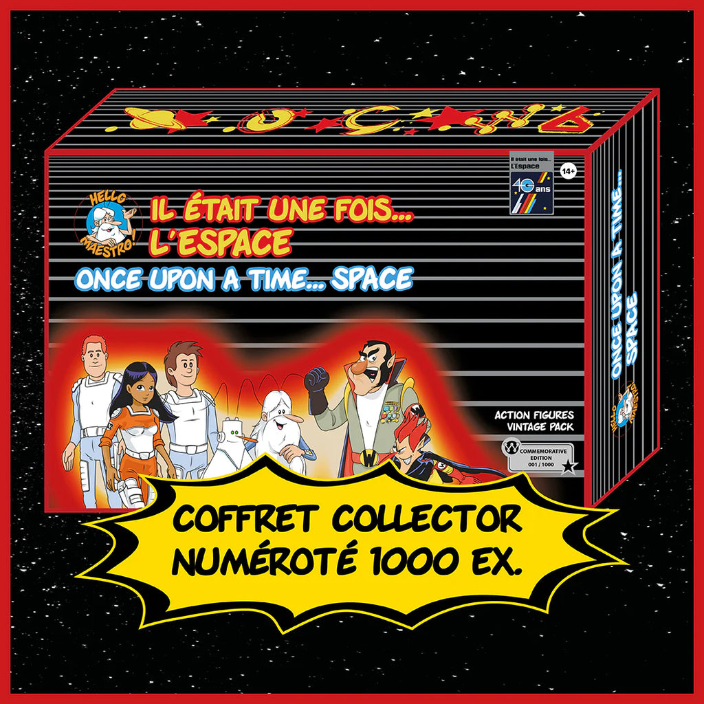 Coffret Collector numéroté 8 figurines - Il était une fois...l'Espace -