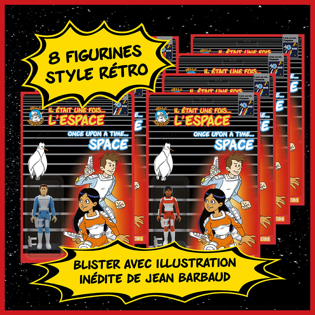 Coffret Collector numéroté 8 figurines - Il était une fois...l'Espace -
