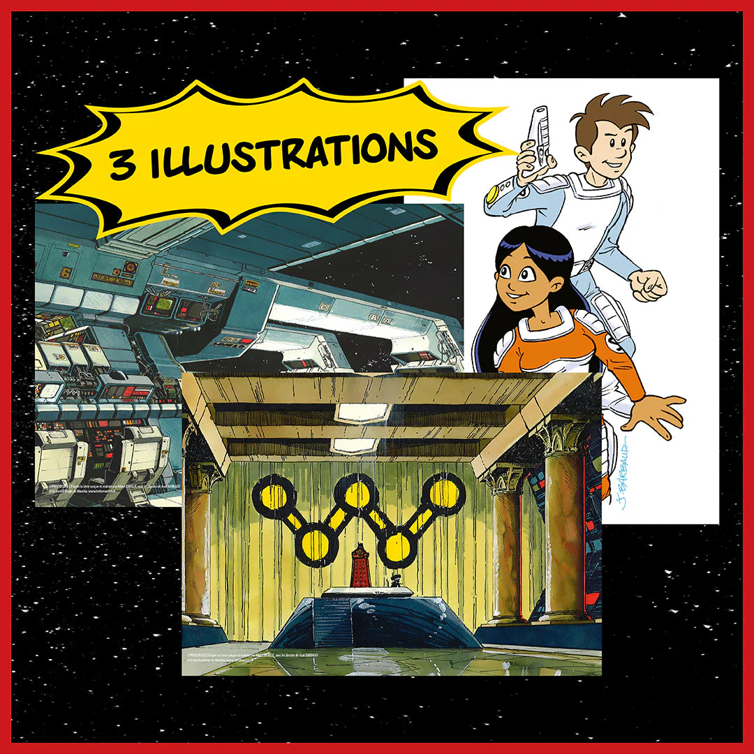 Coffret Collector numéroté 8 figurines - Il était une fois...l'Espace -
